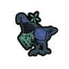 Spy Pigeon Glow In The Dark Pvc Patch
