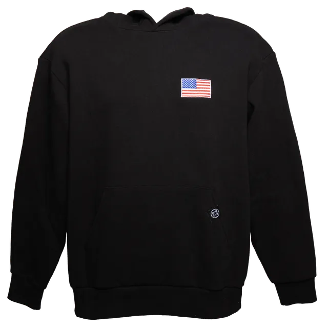 USA Flag Premium Heavyweight Pullover Hoodie