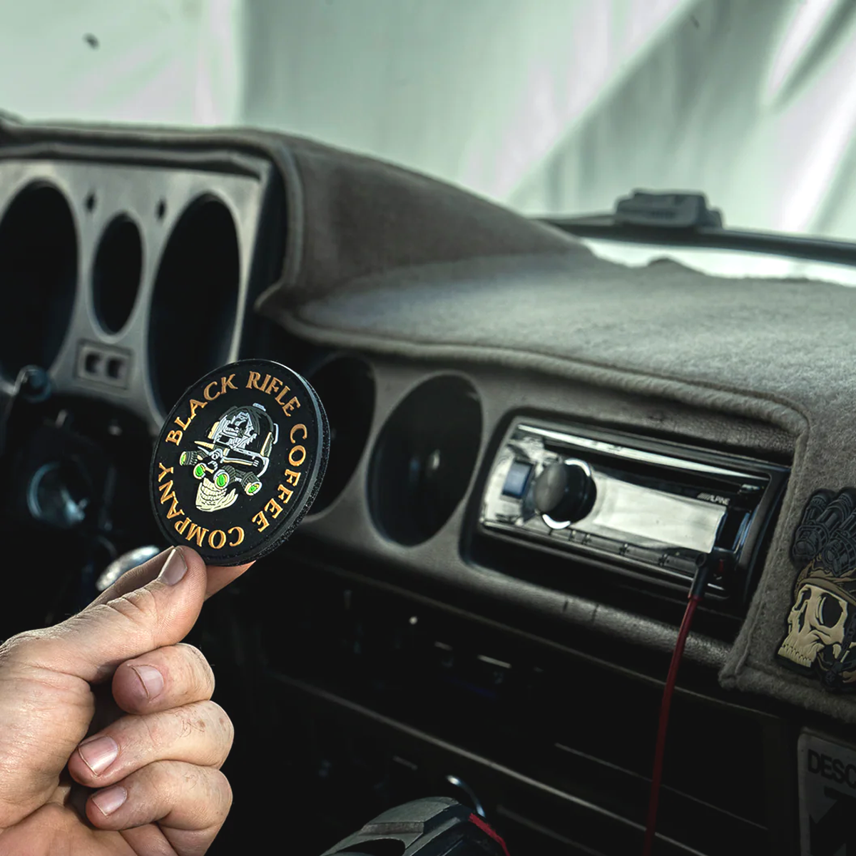 Black Magic Pvc Patch