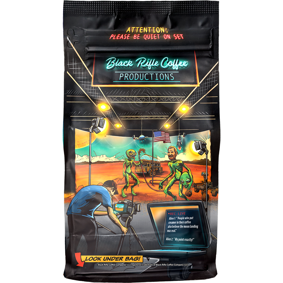Caffeinate Mars 2.0, 12oz, Whole Bean