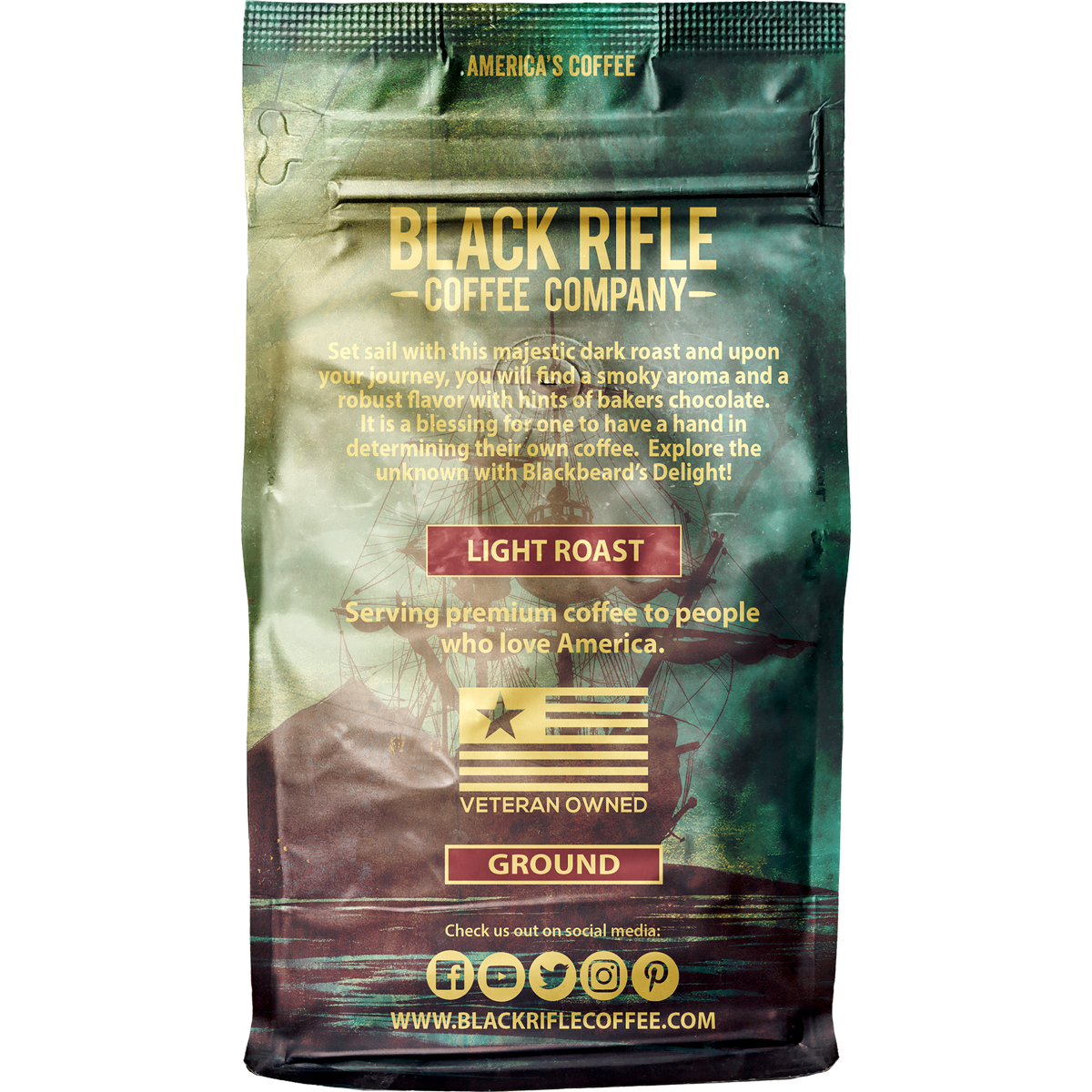Blackbeard's Delight Roast – Black Rifle Coffee Company
