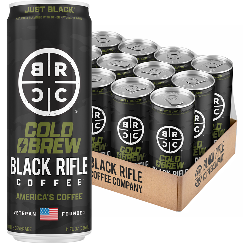 Black Rifle Cold Brew RTD Coffee | 150mg Caffeine Ready to Drink