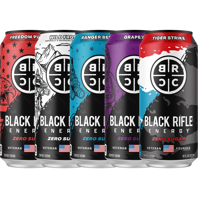 Energy Drinks | Black Rifle Energy | BRCC – Black Rifle Coffee Company