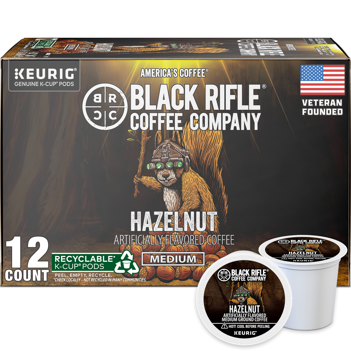 Hazelnut Coffee Roast – Black Rifle Coffee Company