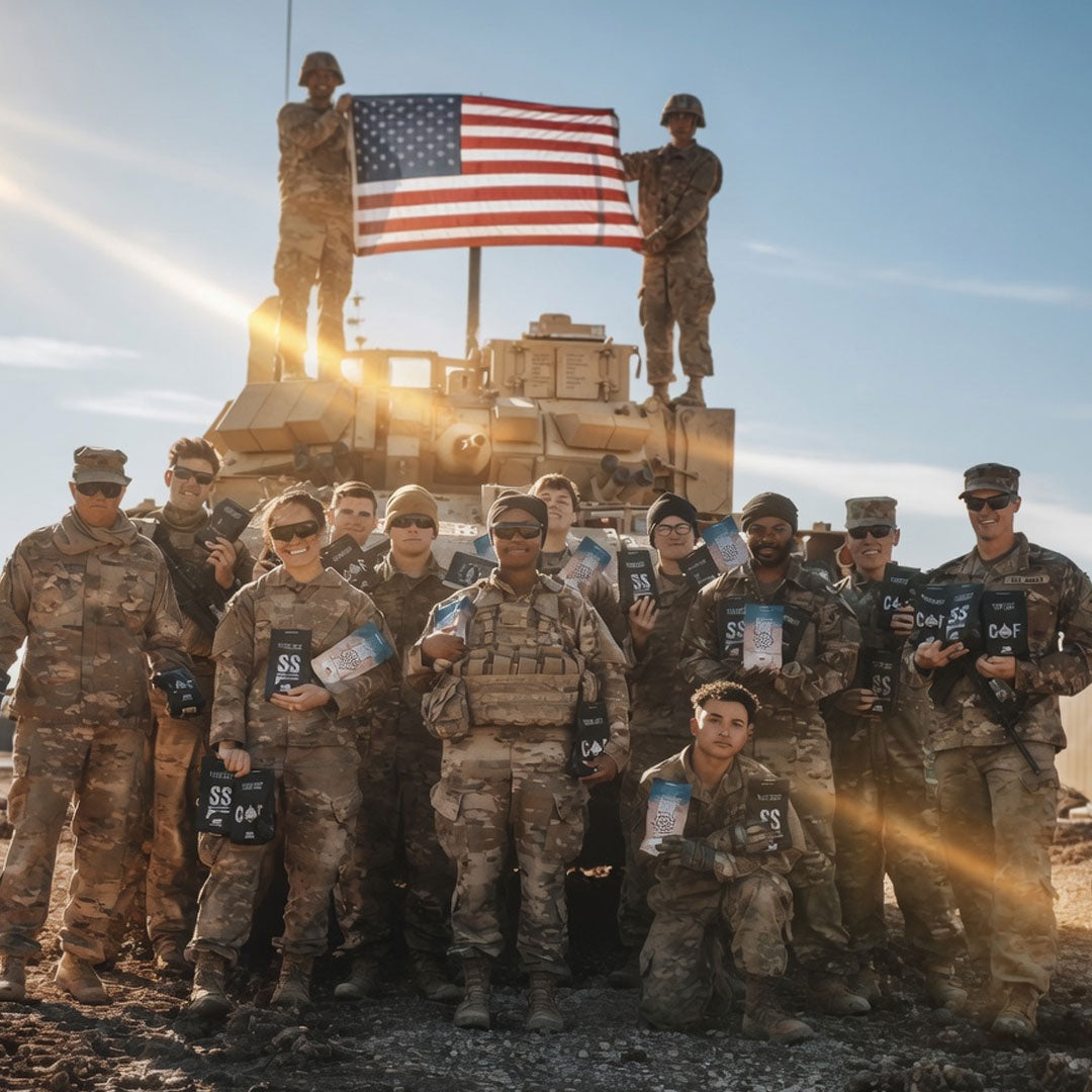 70,000+ Bags of coffee donated