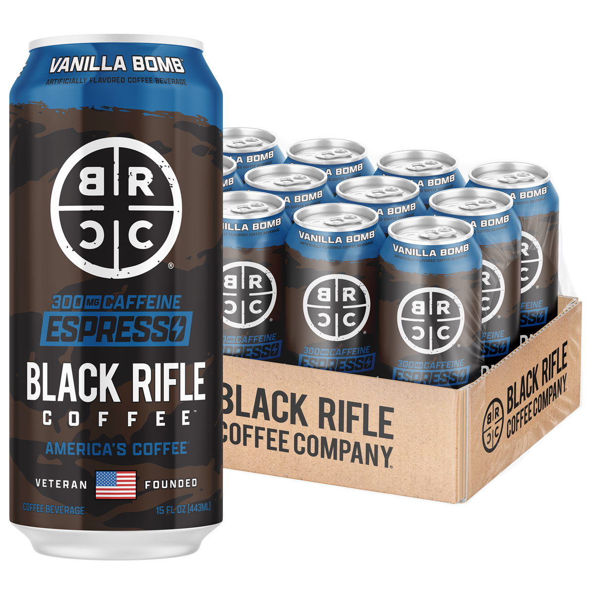 Ready To Drink Coffee, 300MG 12-Pack