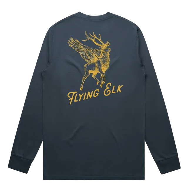 Flying Elk Long Sleeve T-Shirt