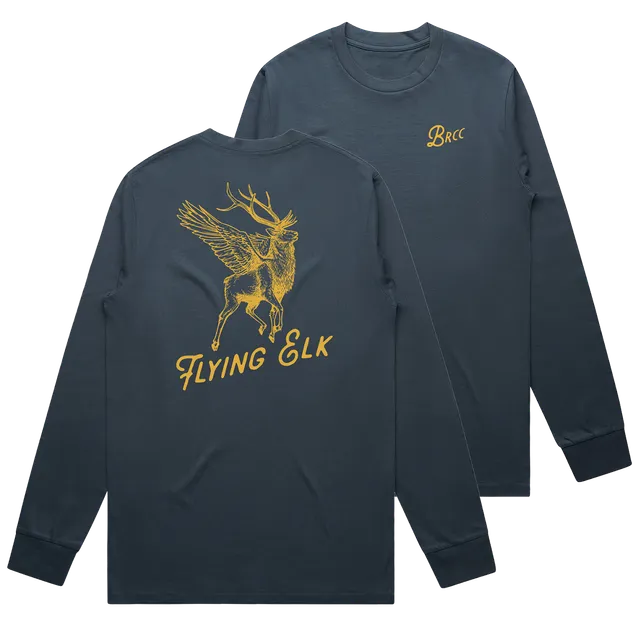 Flying Elk Long Sleeve T-Shirt