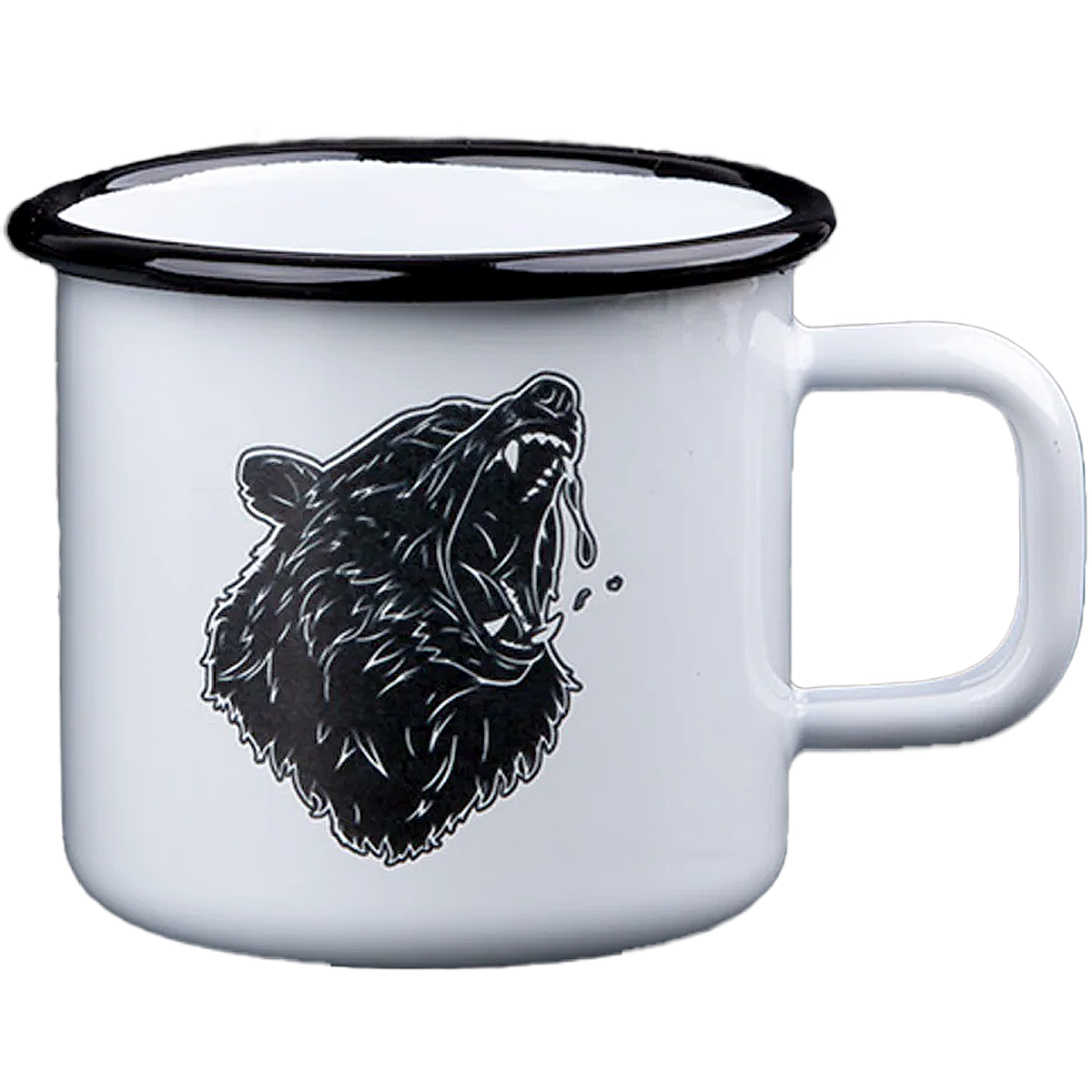 Grizzly Enamel Mug