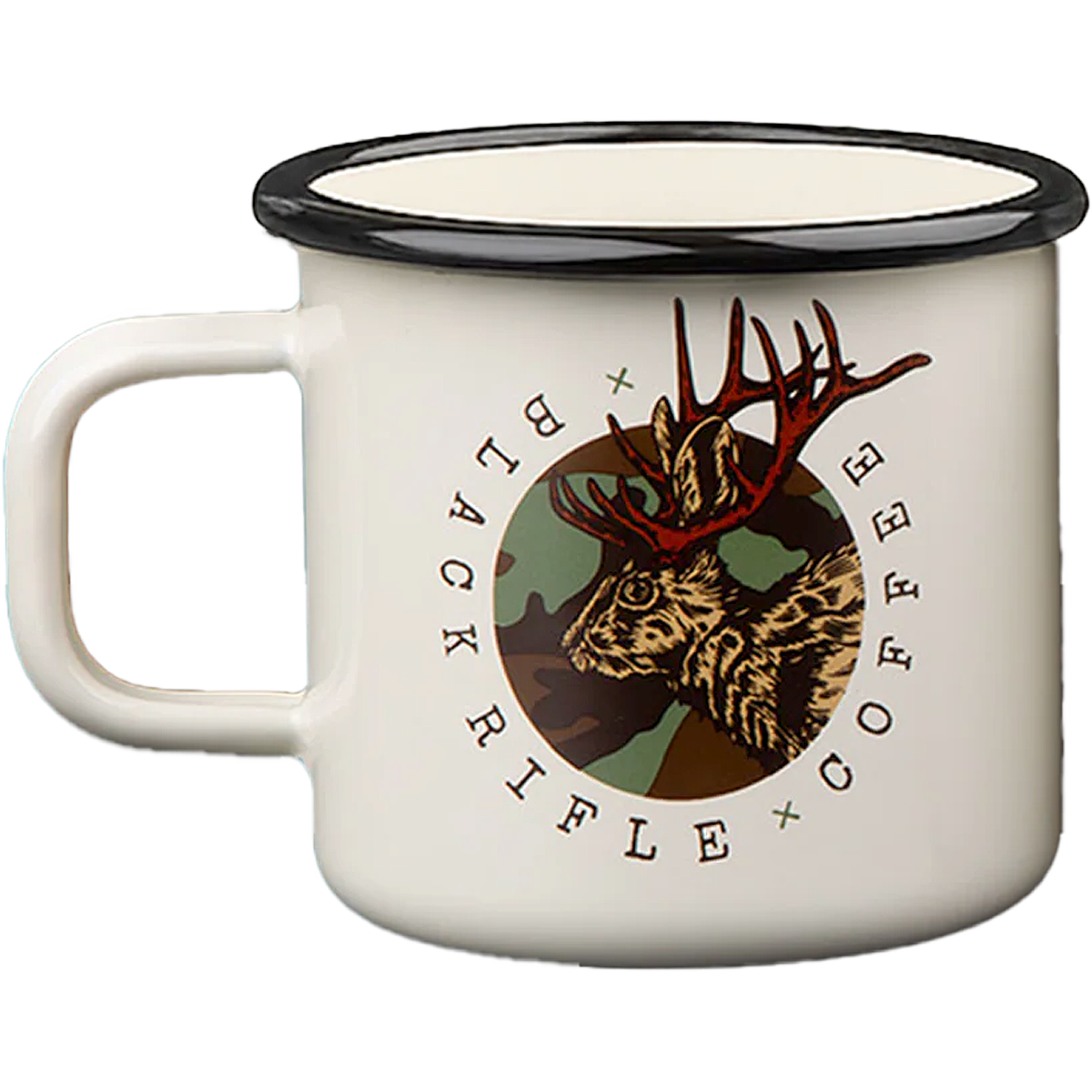 Jackalope Enamel Mug