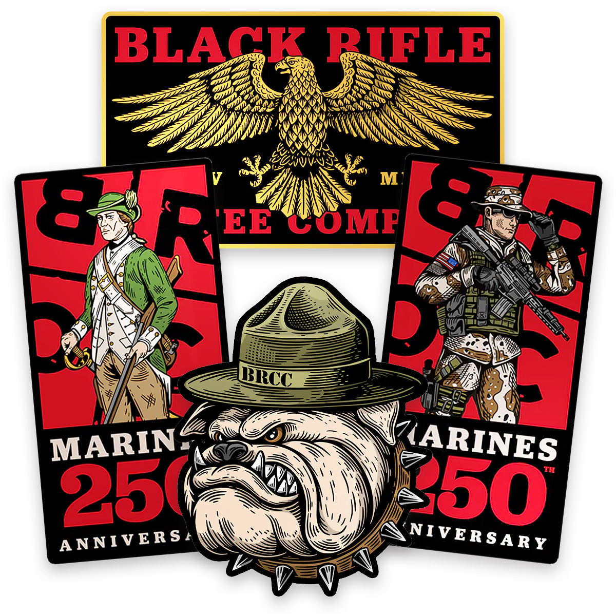 Marine 250th 2025 Sticker Pack 87