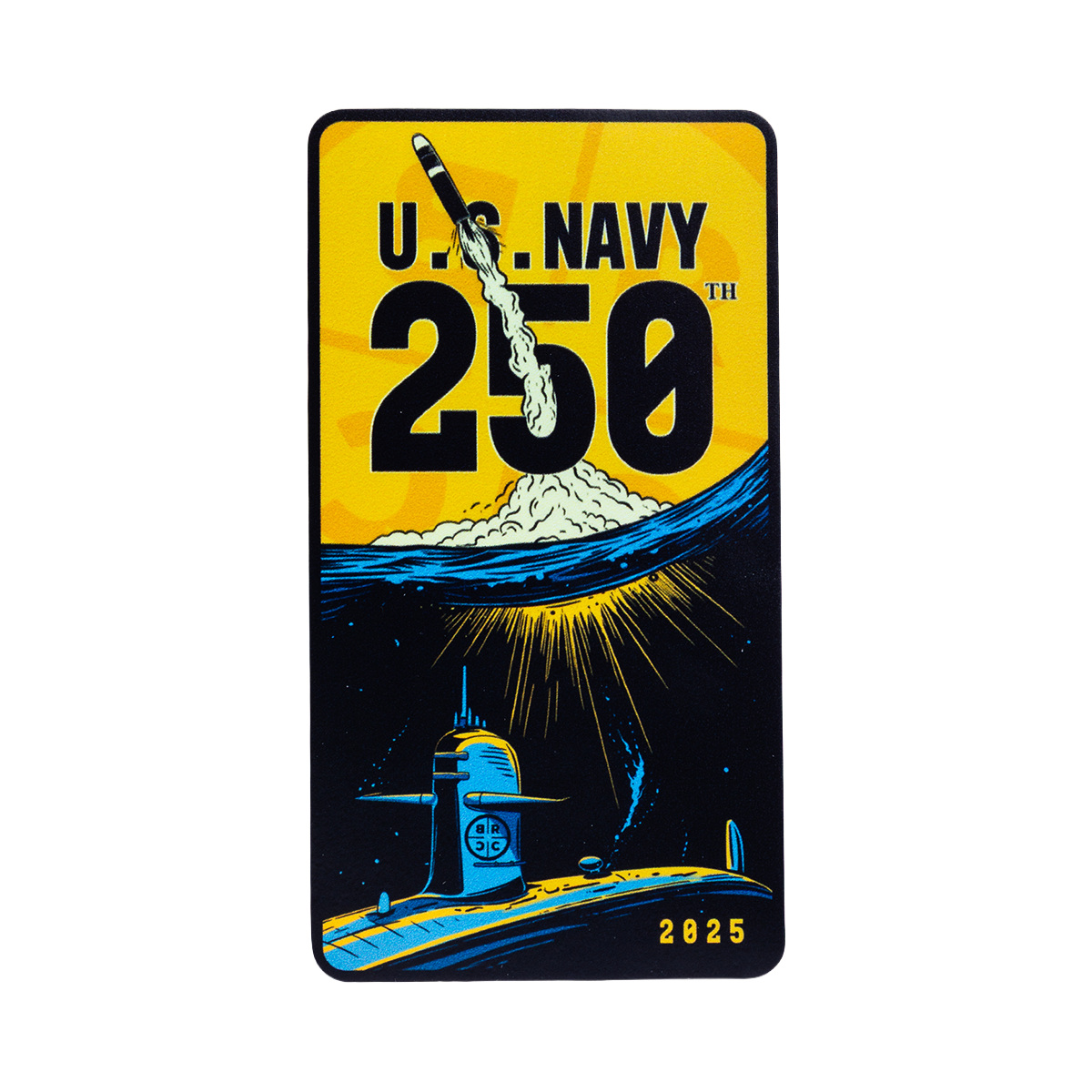 Navy 250th Sticker Pack
