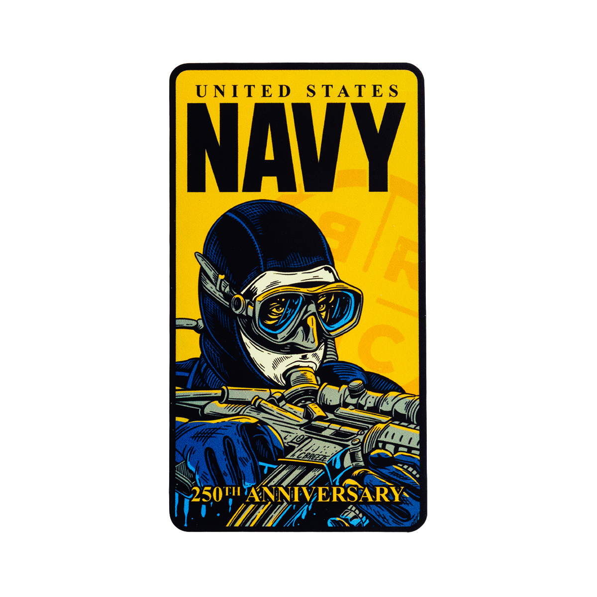 Navy 250th Sticker Pack