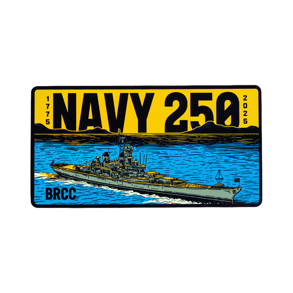 Navy 250th Sticker Pack