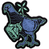 Spy Pigeon Glow In The Dark Pvc Patch