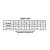 Black Rifle AR T-Shirt - Size Chart